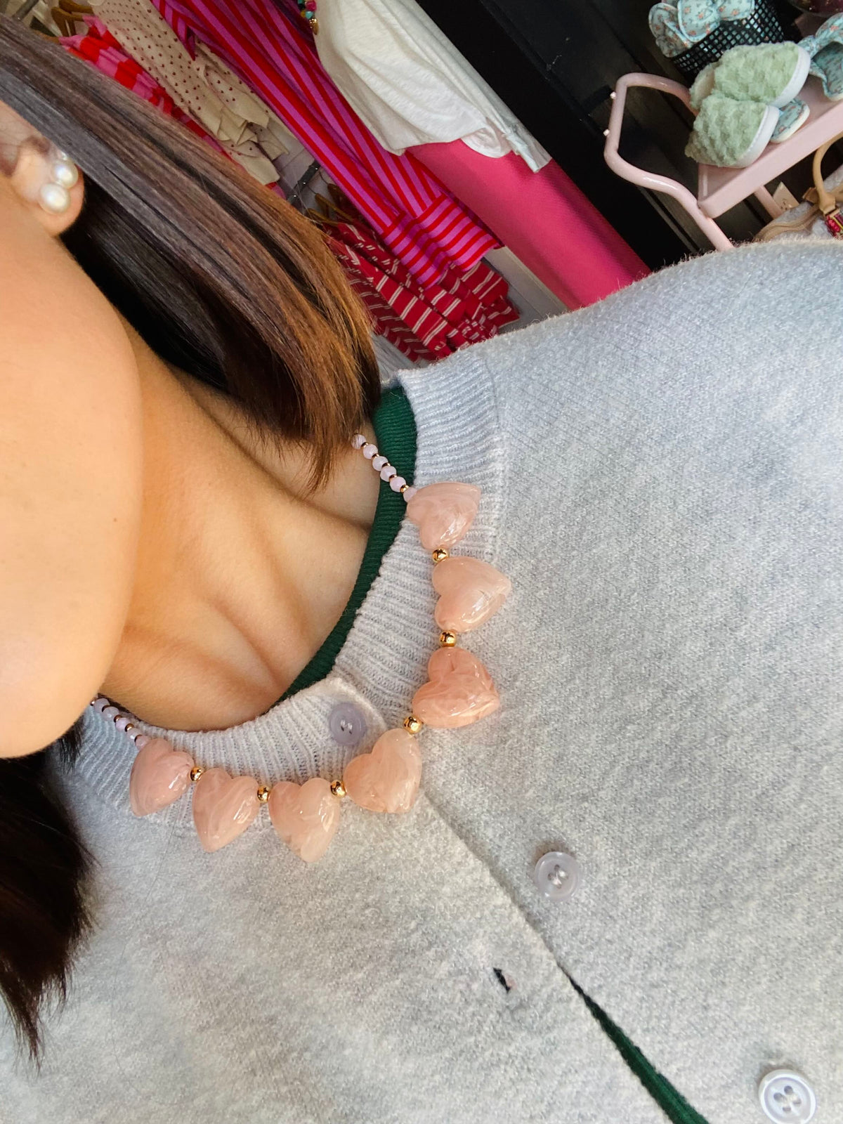 the starling heart necklace