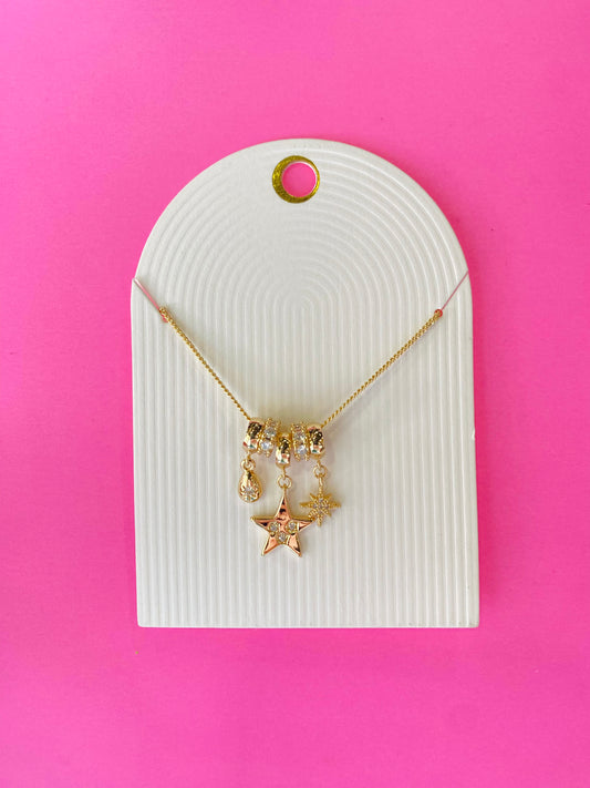 the goldie necklace - total star