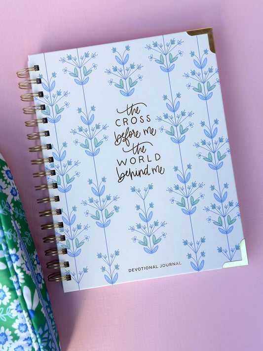 devotional journal - the cross before me