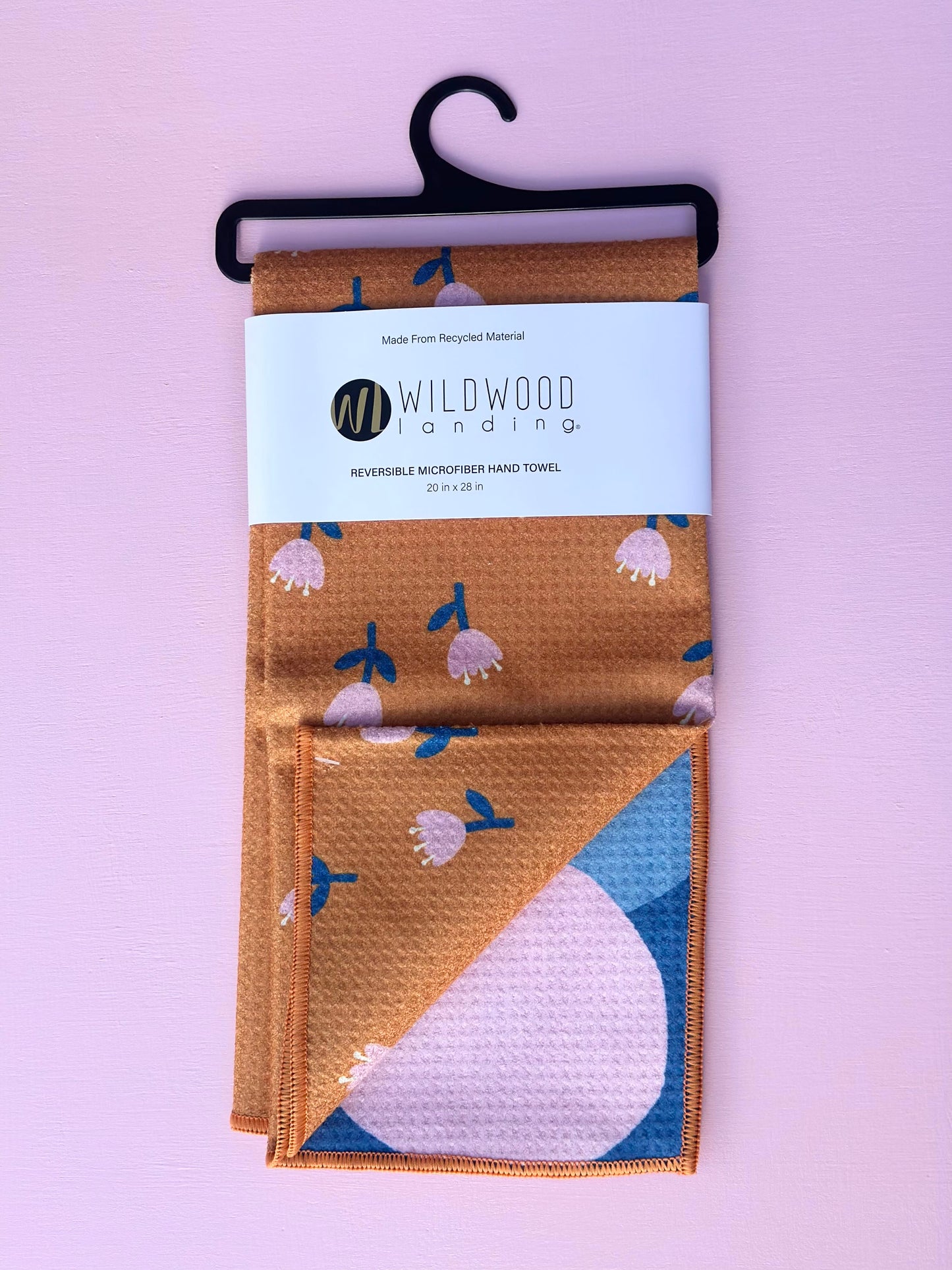 wildwood landing hand towel - tulip bubbles