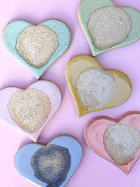 heart coaster