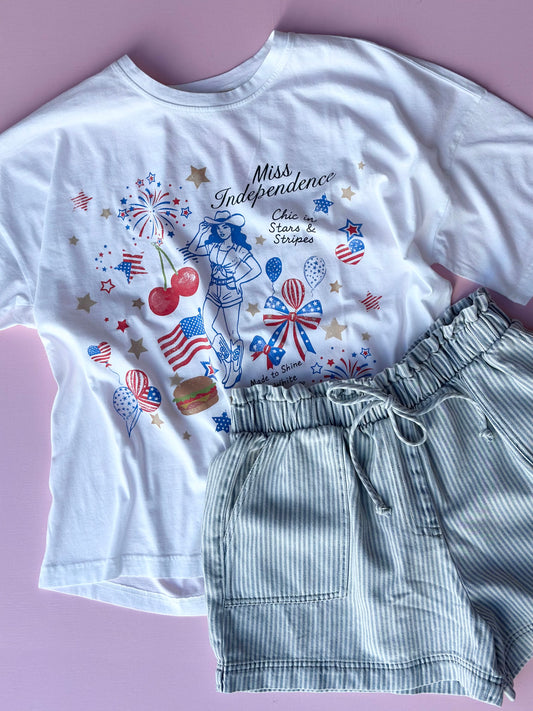 the miss independence tee