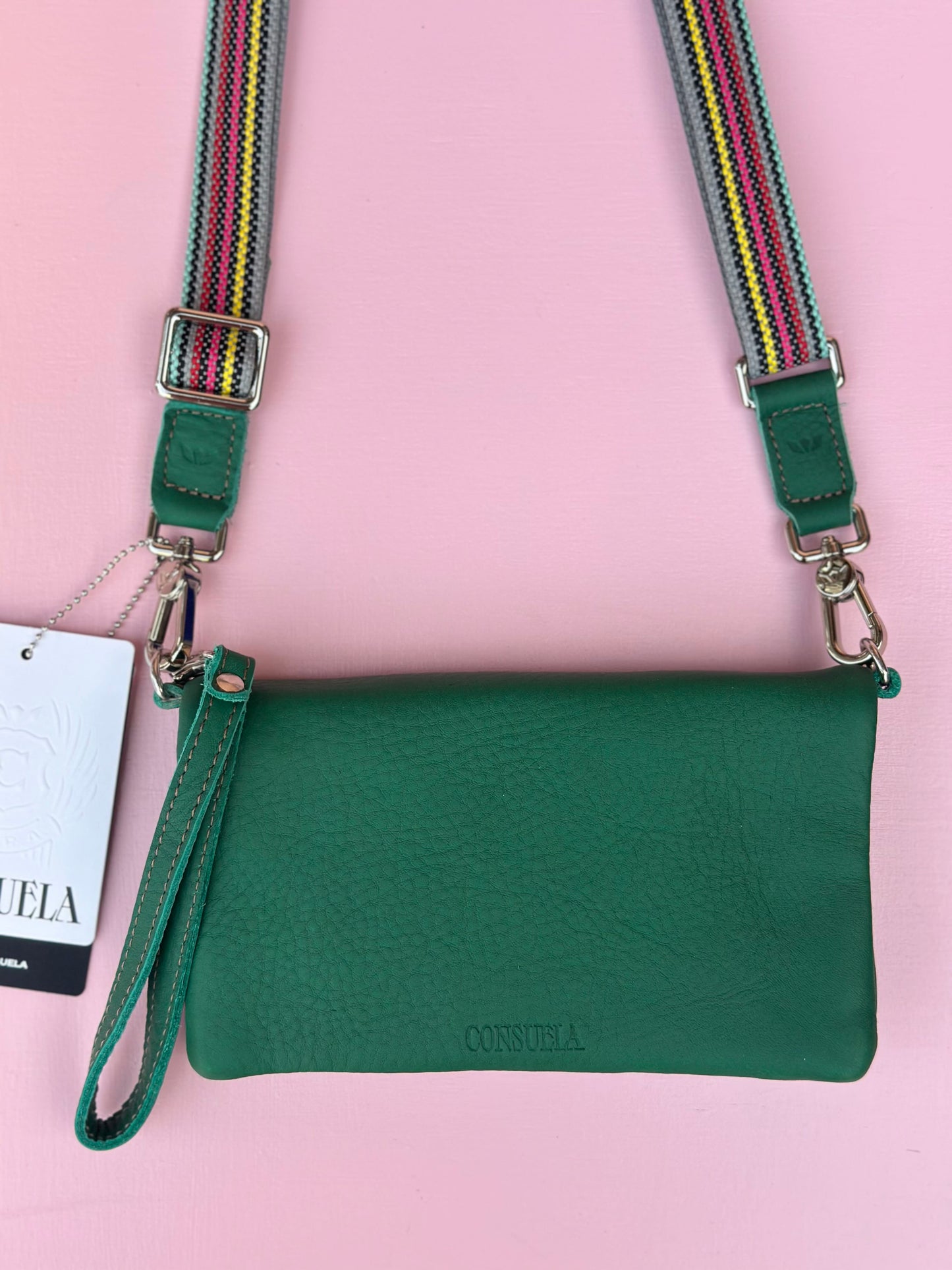 uptown crossbody - teal