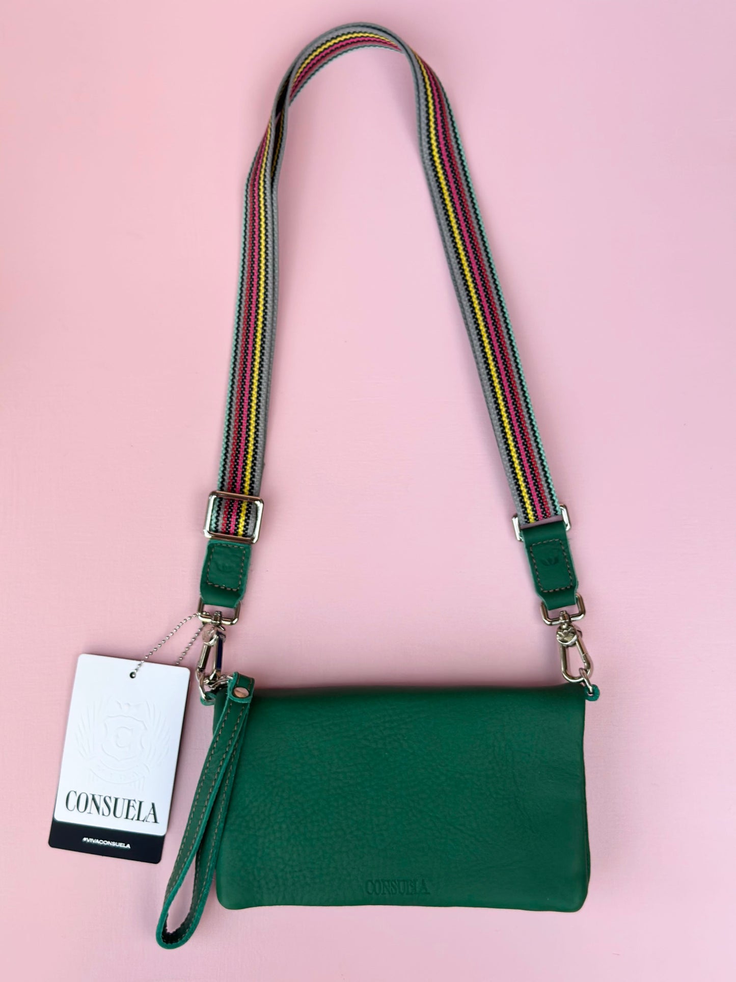 uptown crossbody - teal