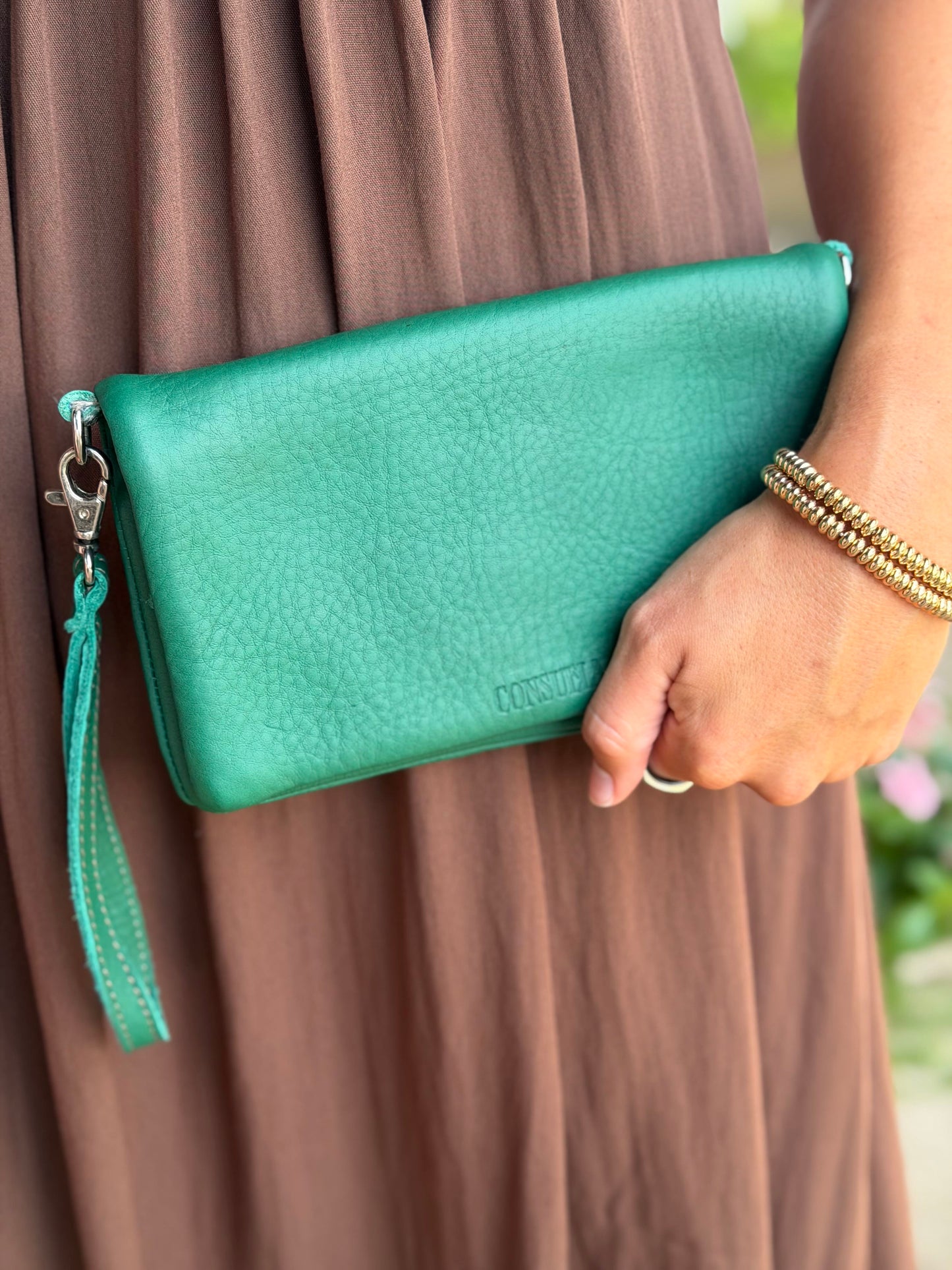 uptown crossbody - teal