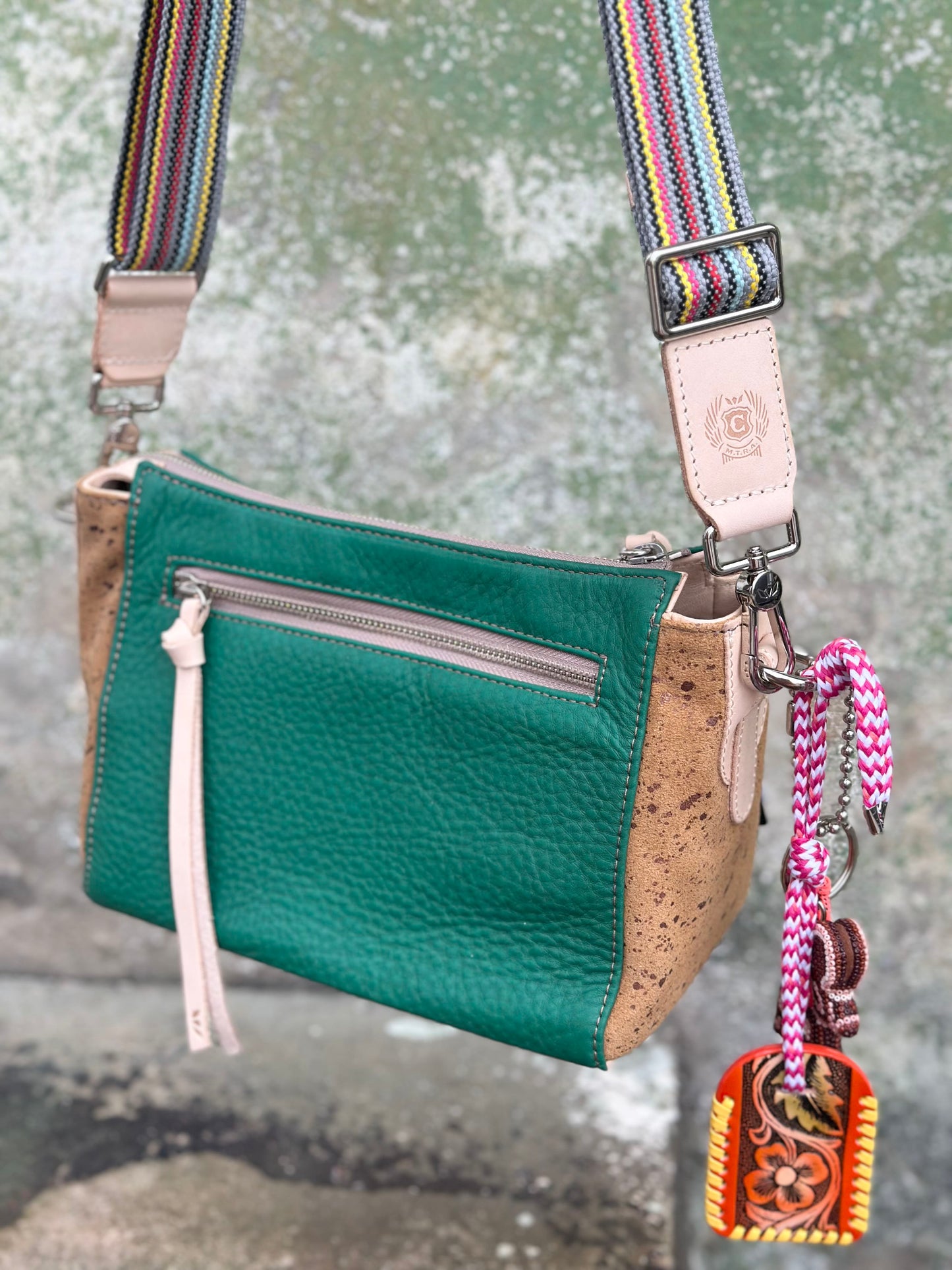 CONSUELA City bag - teal