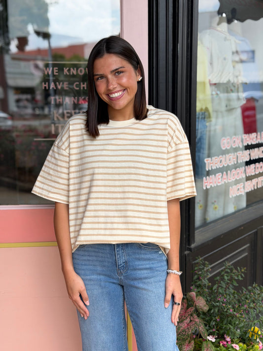 beige isnt boring top