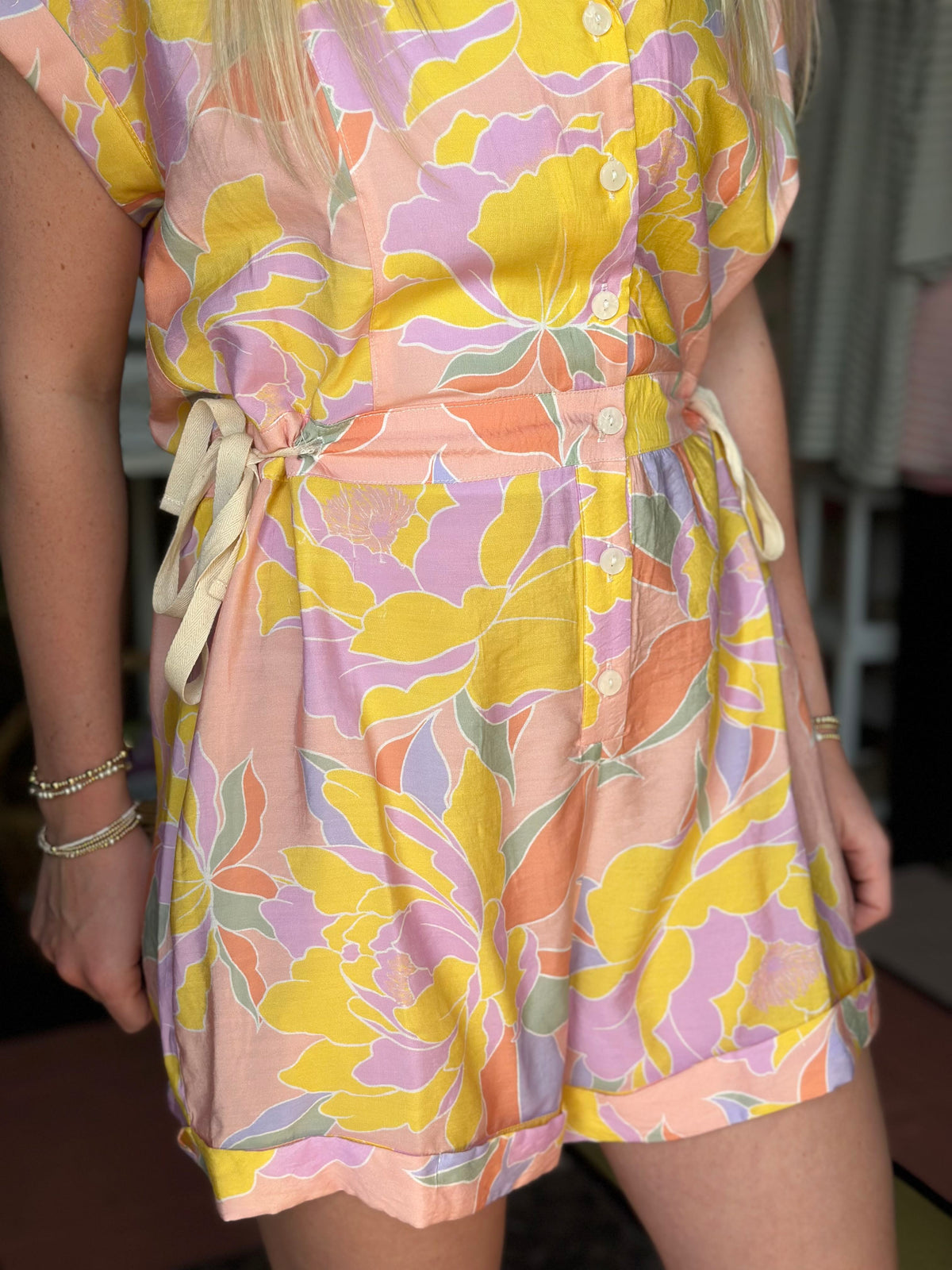 the rushing romper