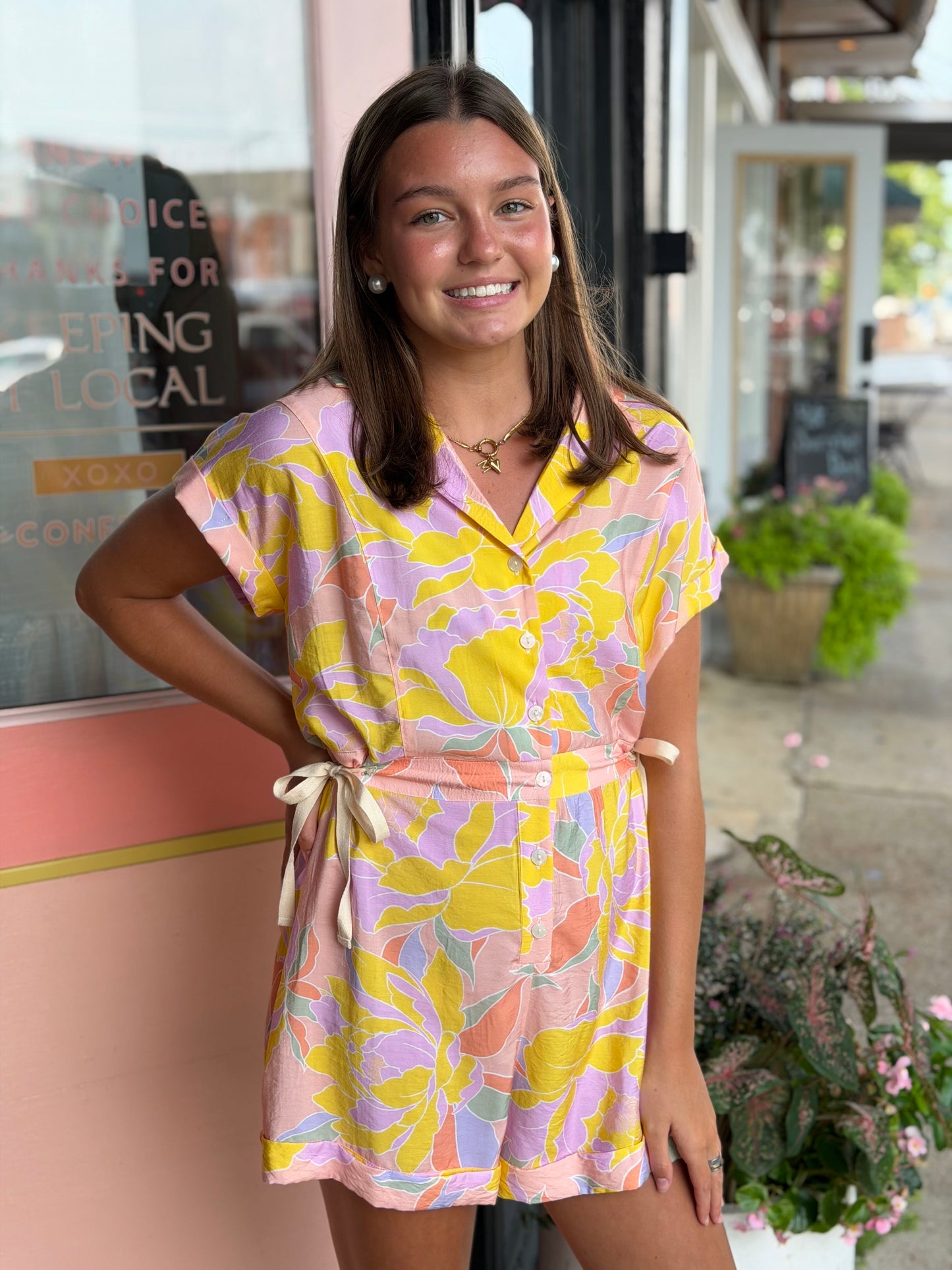 the rushing romper