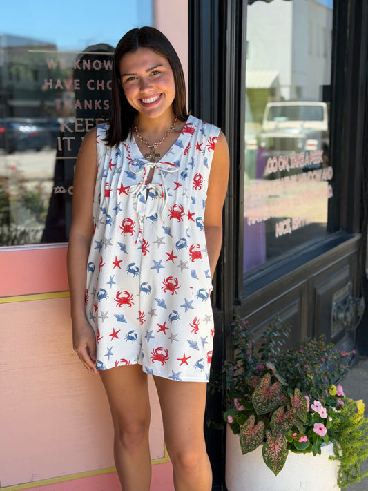 under the sea romper