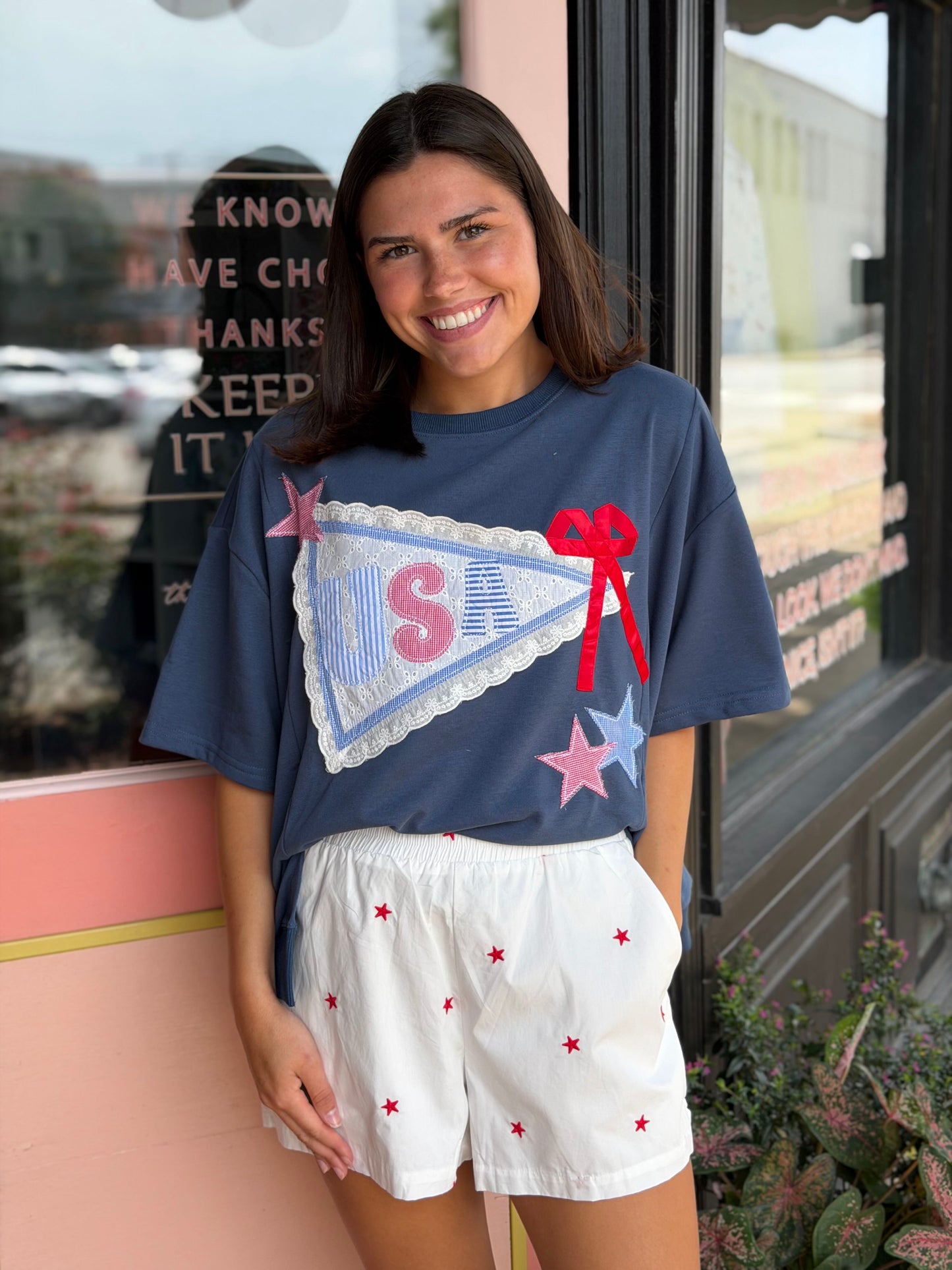 the USA pennant shirt