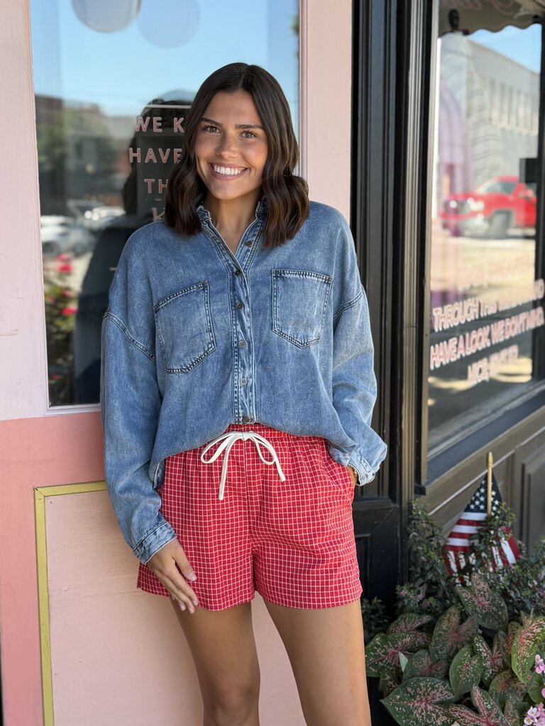 the denim on deck top