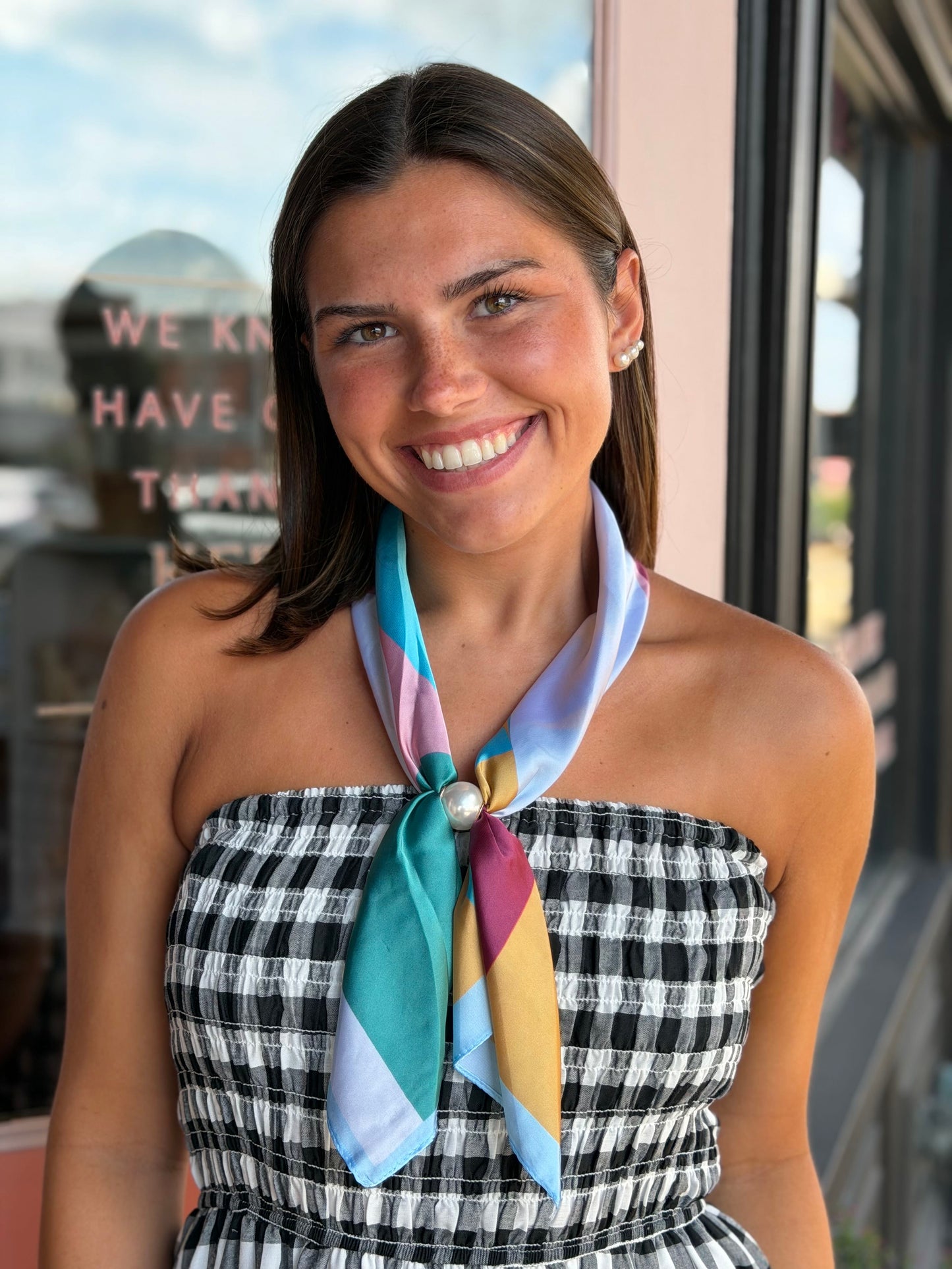 the zoey magnetic scarf - multi