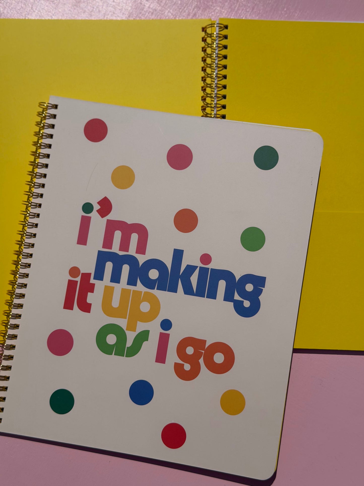 rough draft notebook - making it up as i go