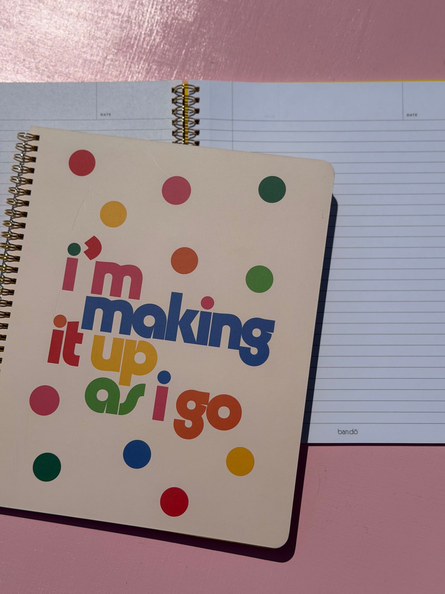 rough draft notebook - making it up as i go