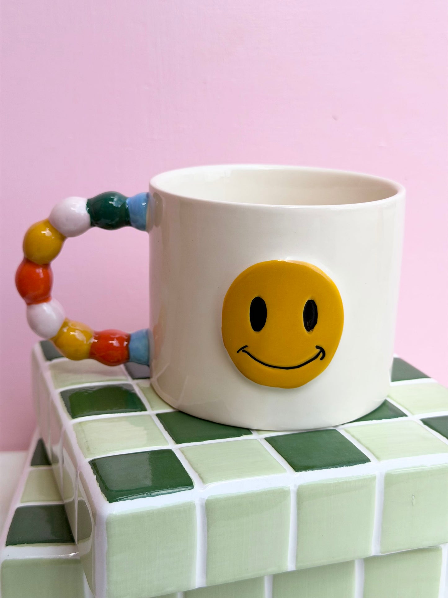 smiley mug