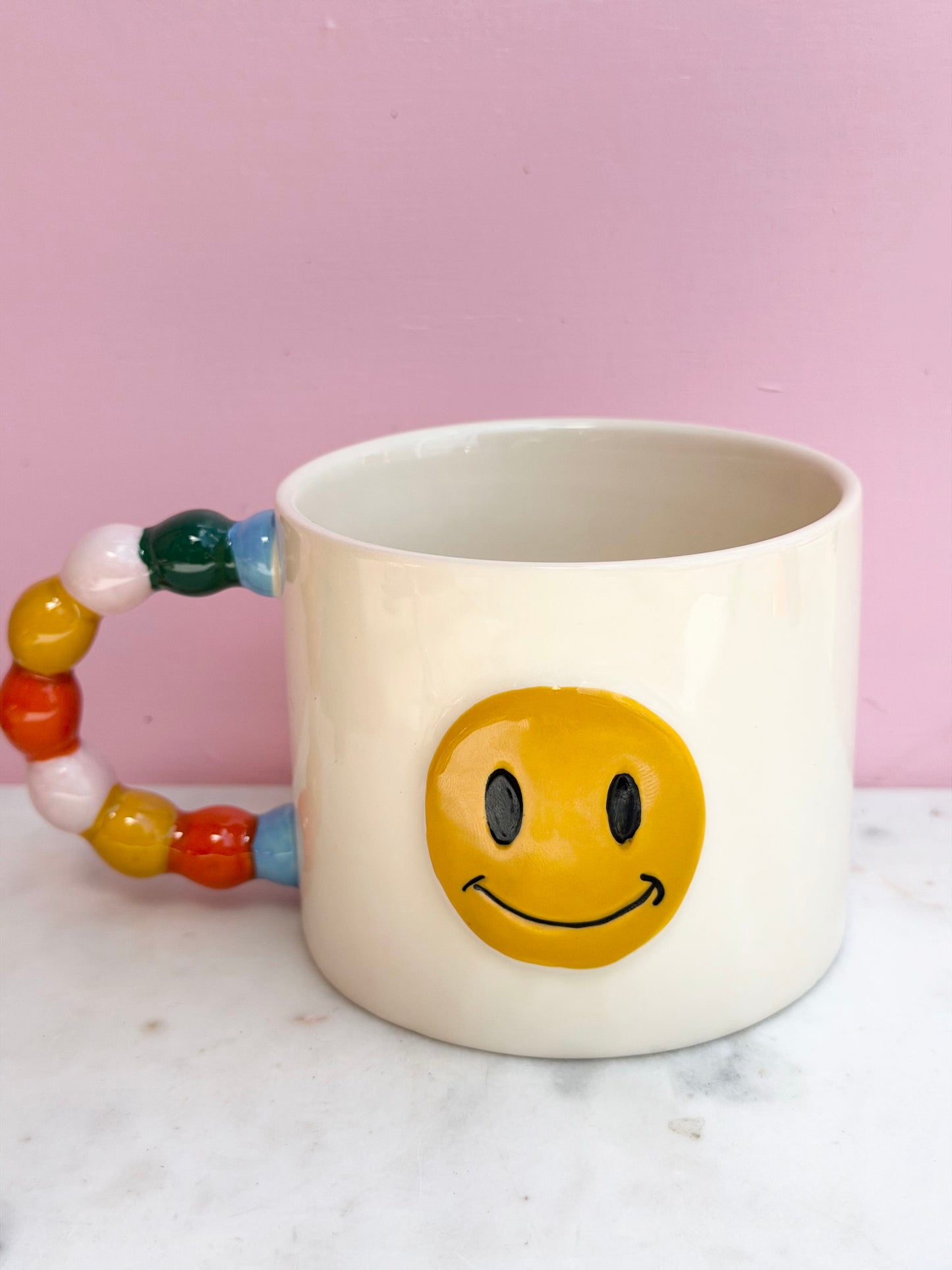 smiley mug