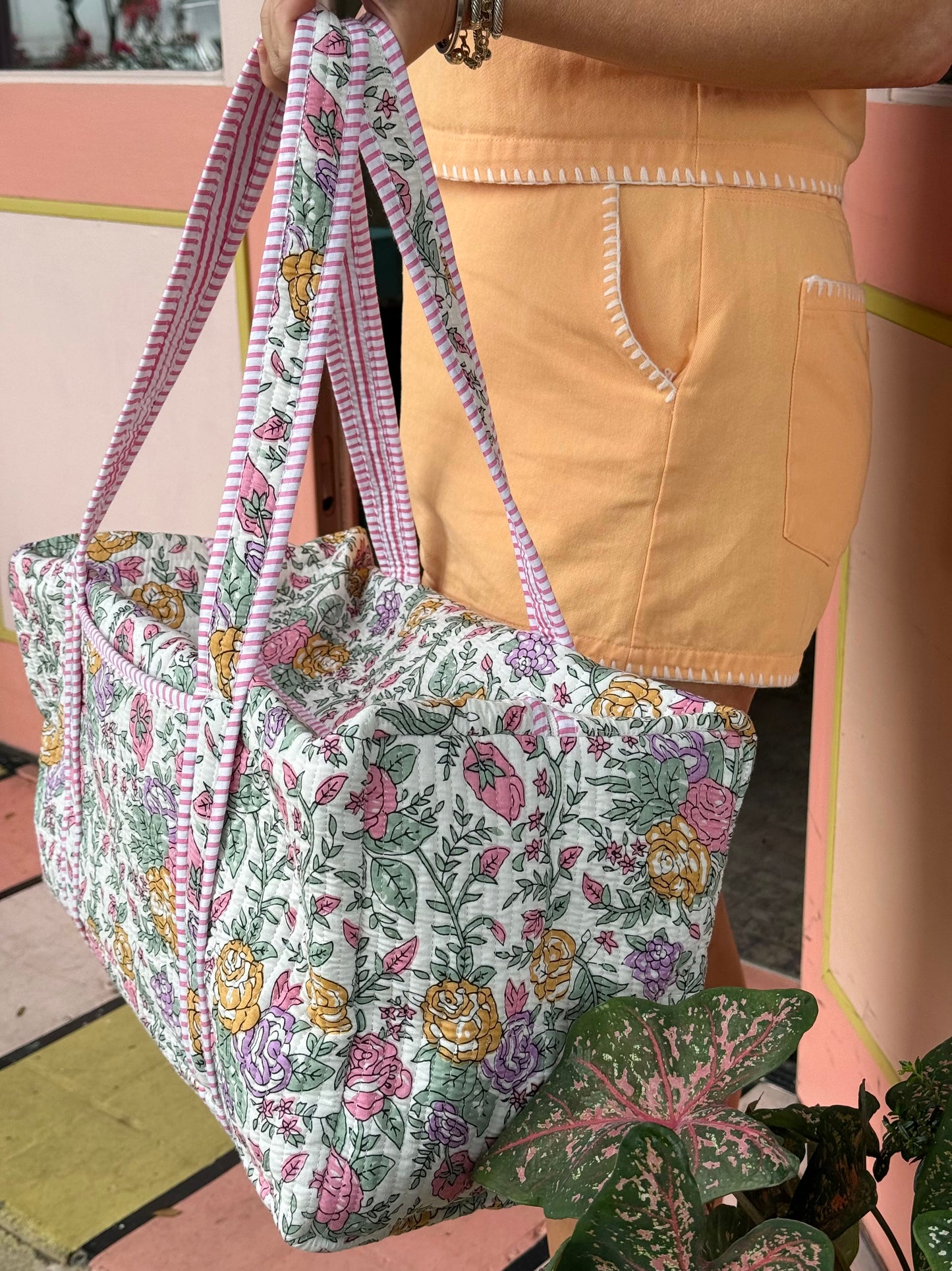 the park quilted duffle