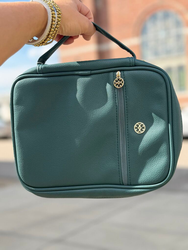 bible cover - dark green