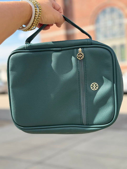 bible cover - dark green