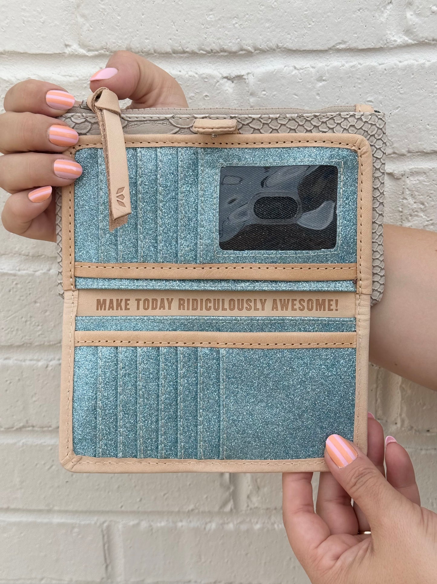 CONSUELA slim wallet - thunderbird