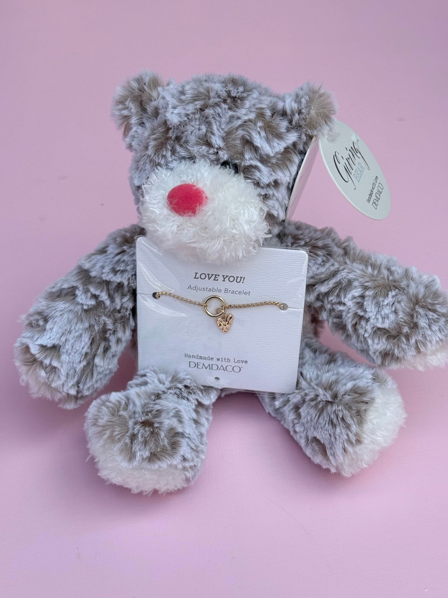 mini giving bear - love you