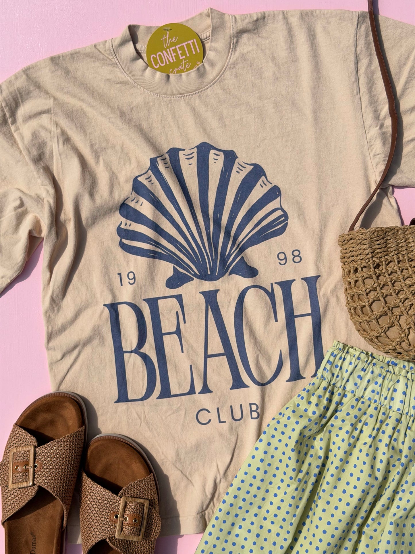 the beach club tee