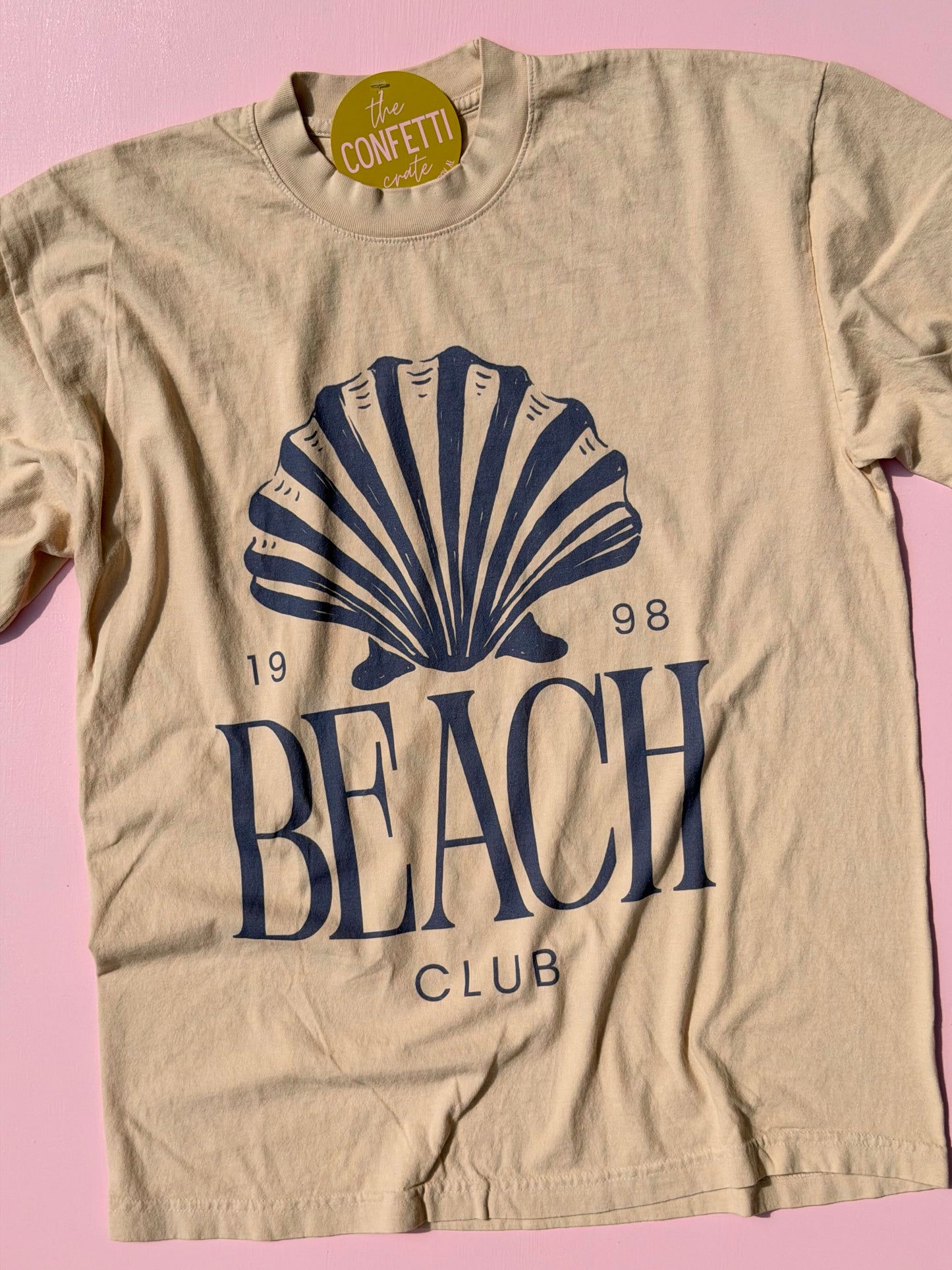 the beach club tee