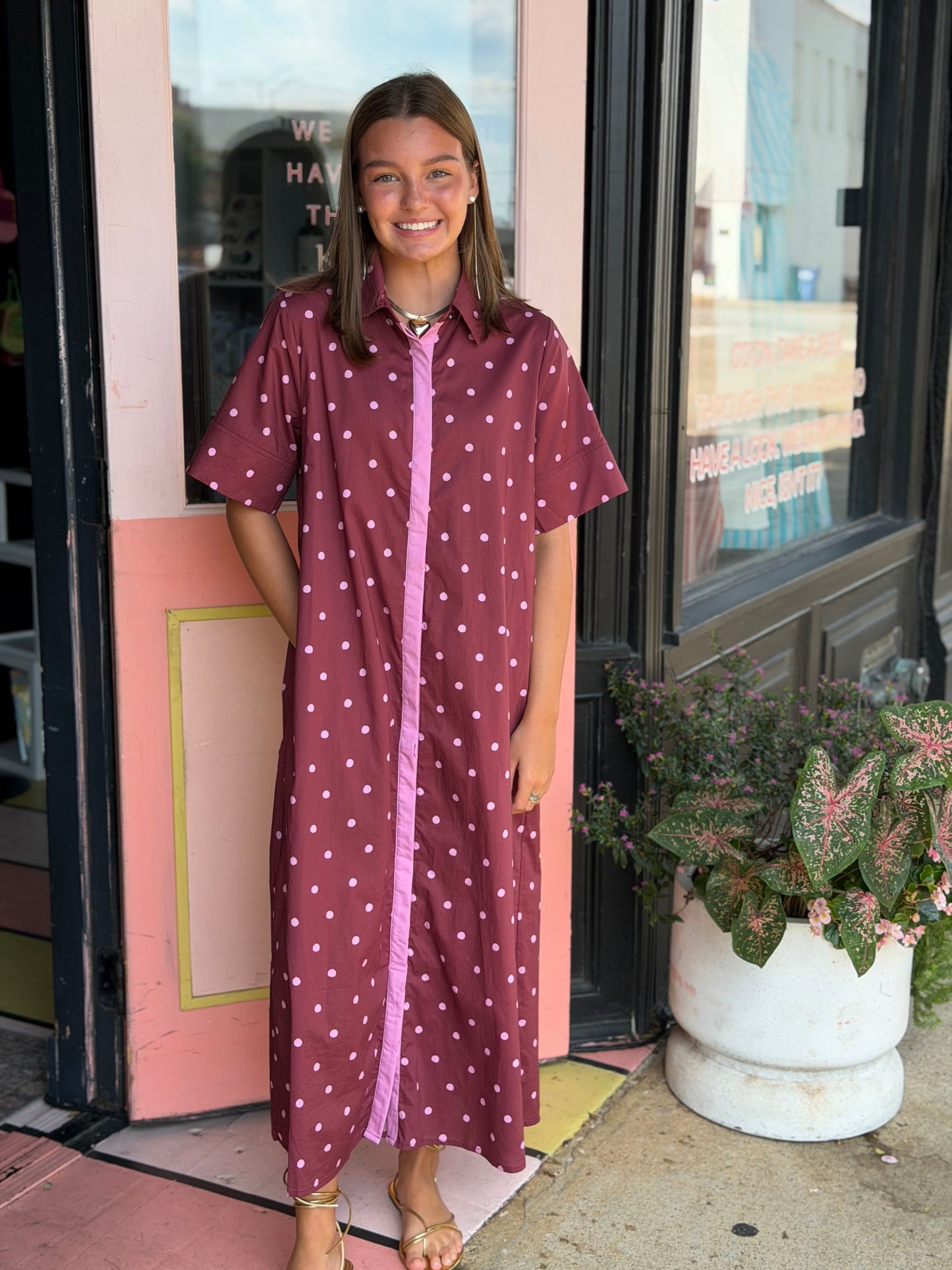 the delta dot dress