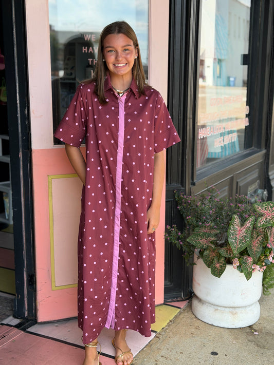 the delta dot dress