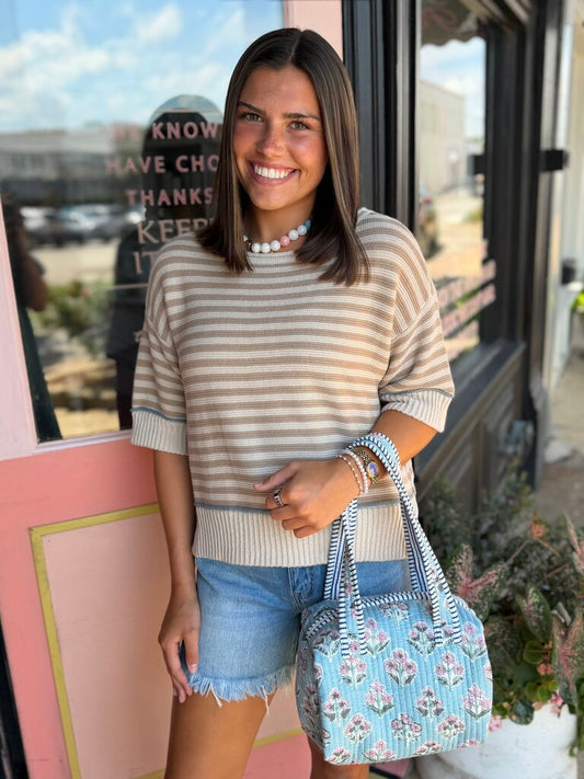 the gina sweater top