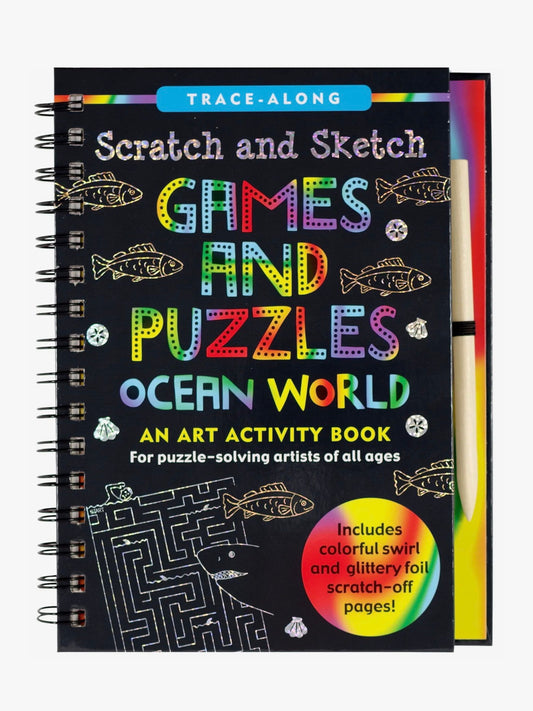 scratch and sketch - games and puzzles