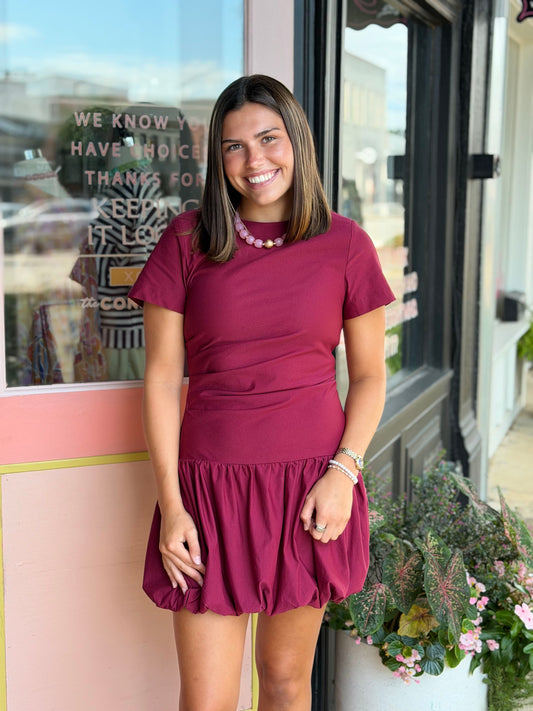 the cabernet crush dress
