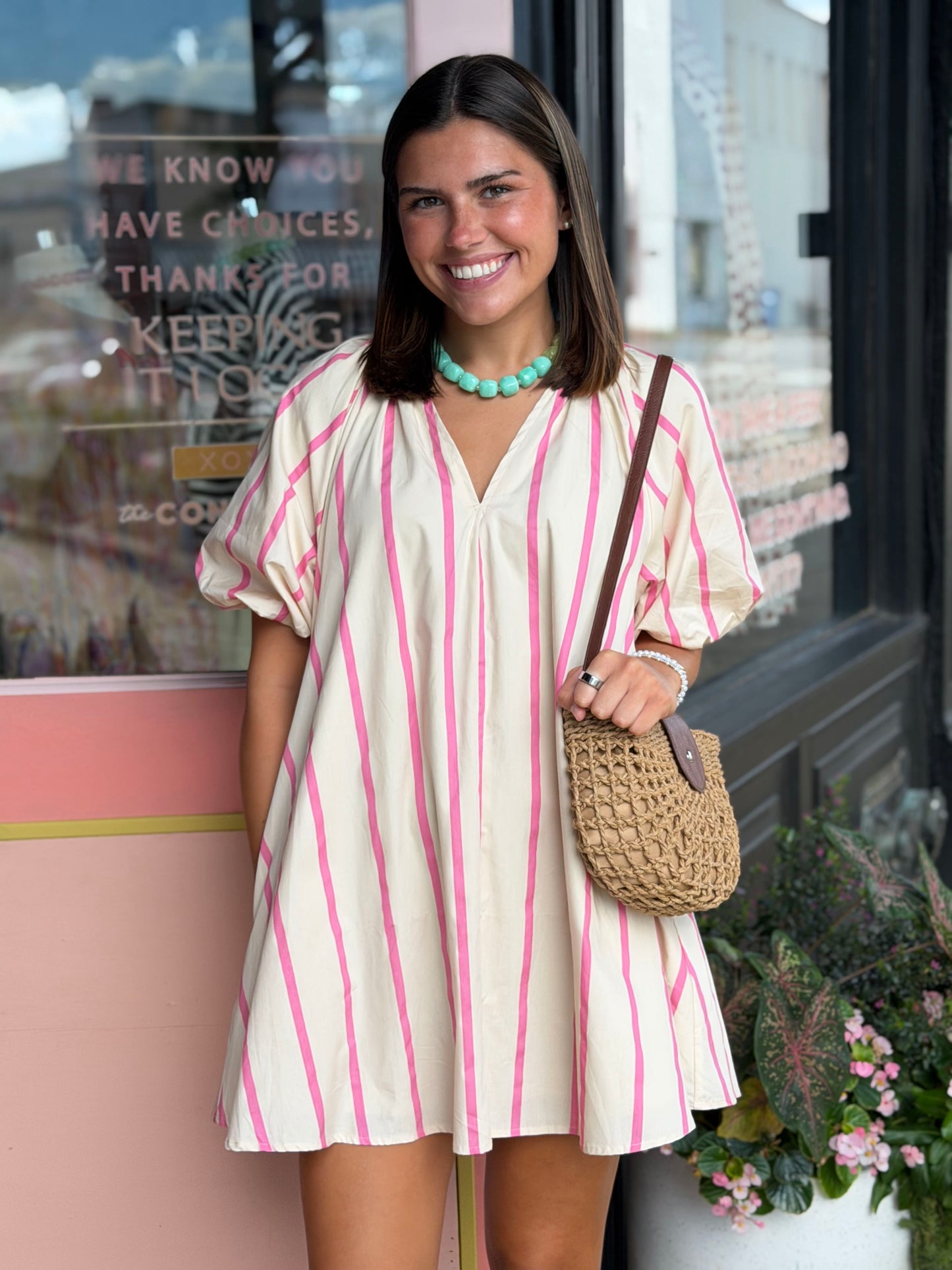 the happy hour shift dress