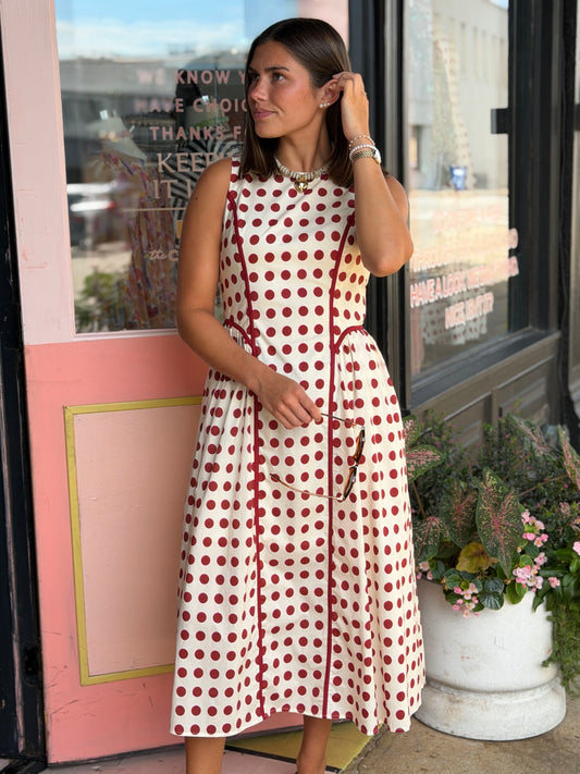 the lila midi dress