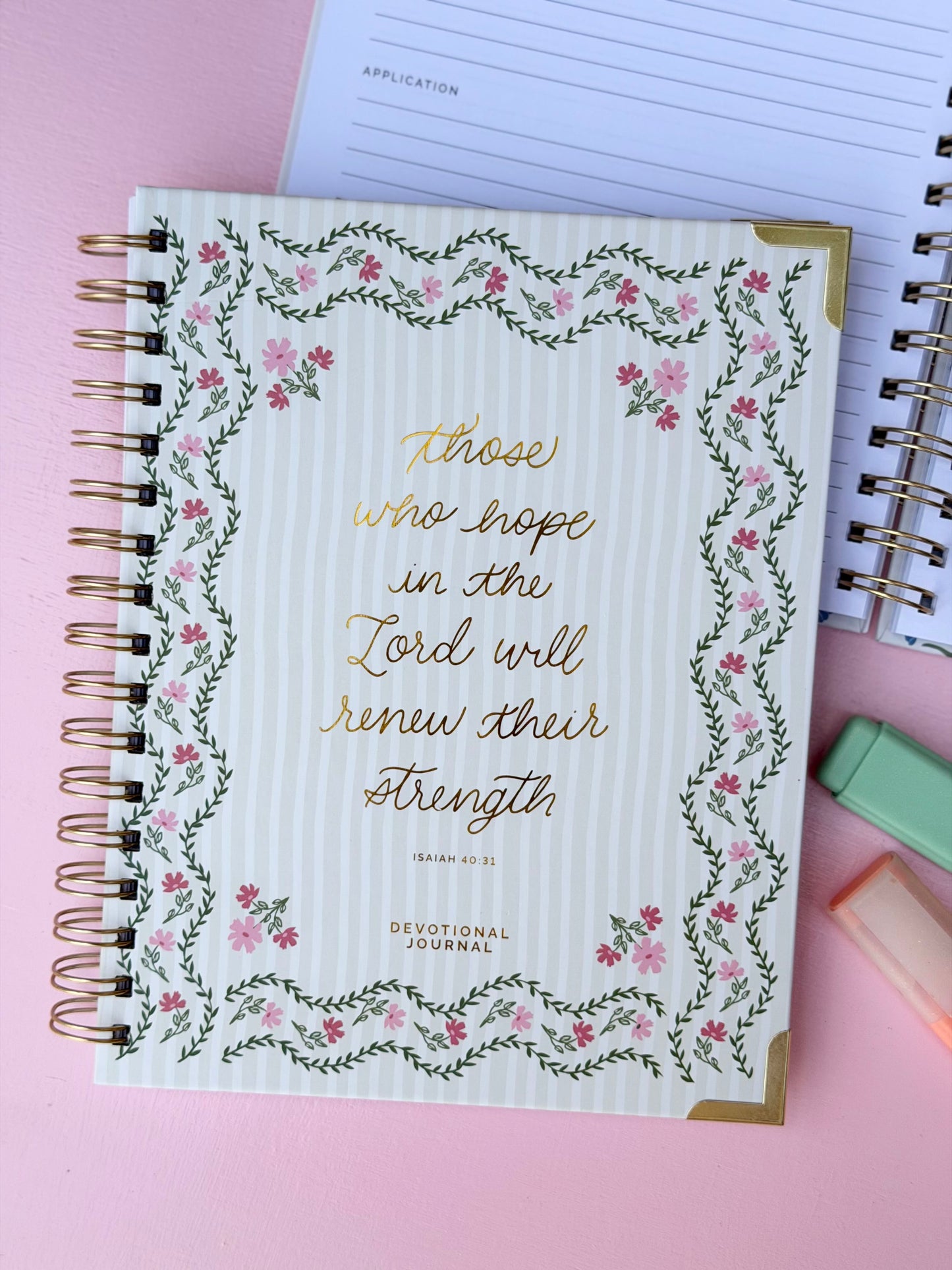 devotional journal - those who hope
