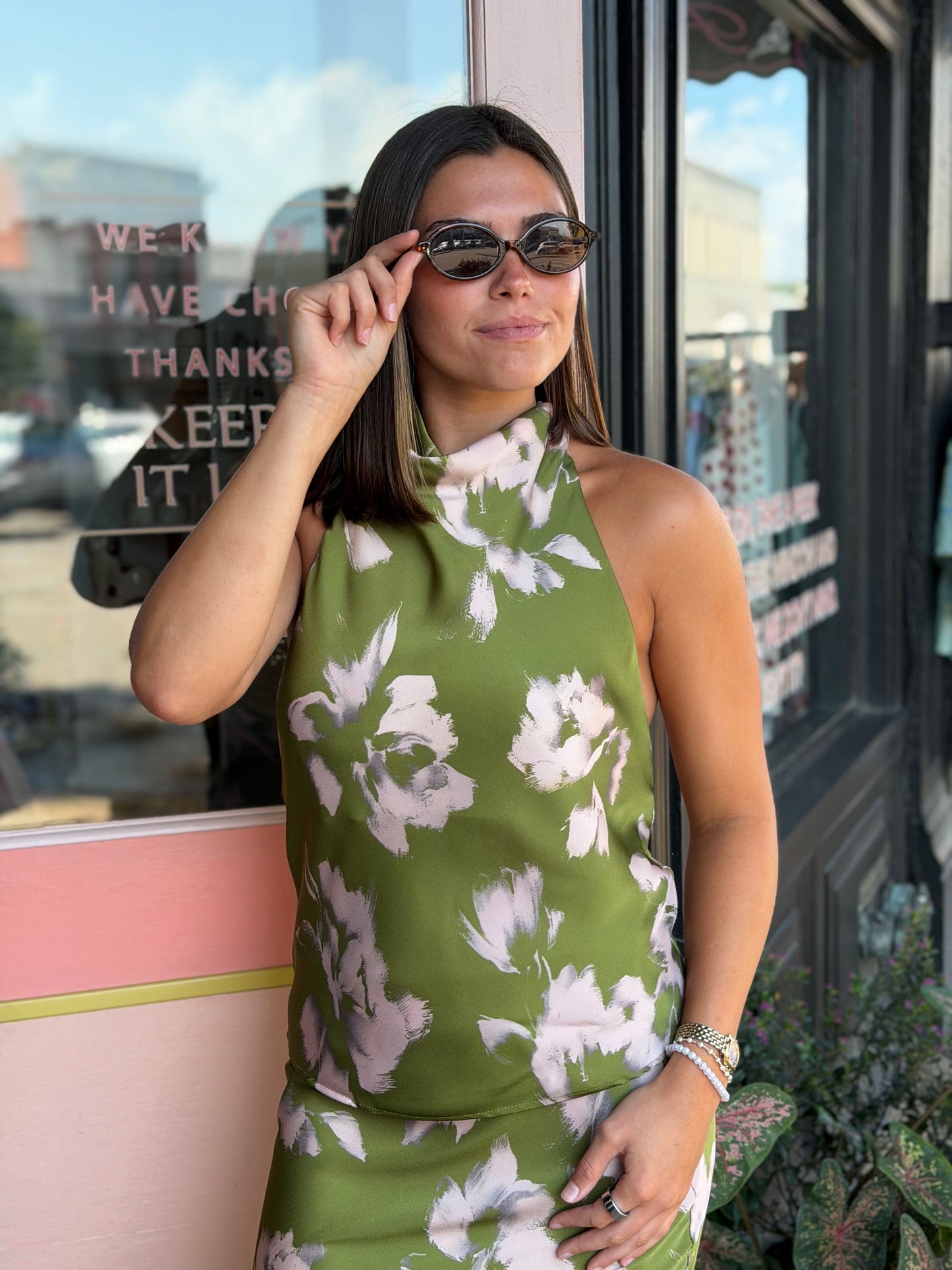 emerald isle halter top