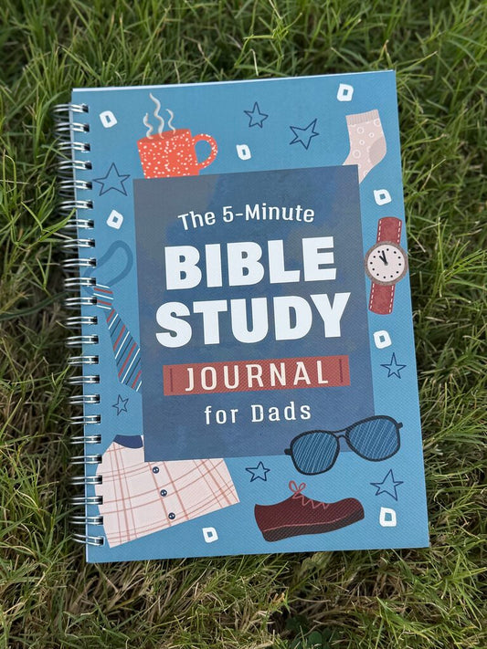 the 5 minute bible study journal for dads