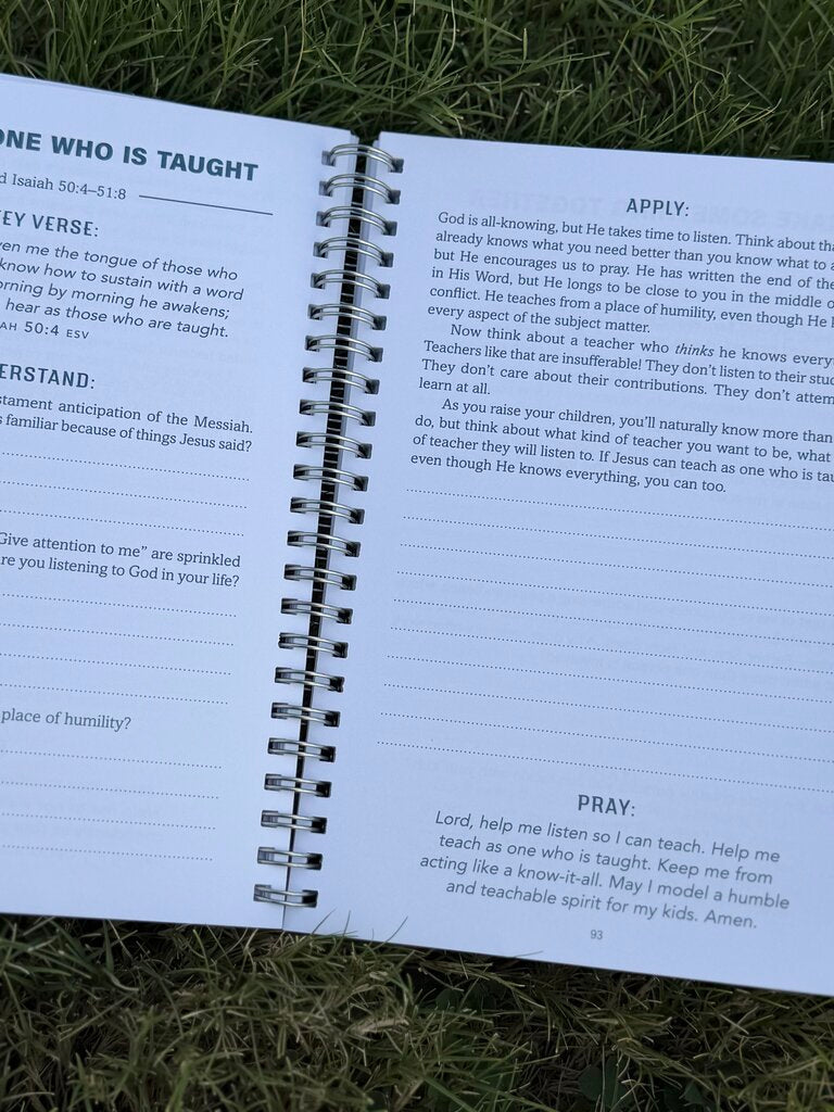 the 5 minute bible study journal for dads
