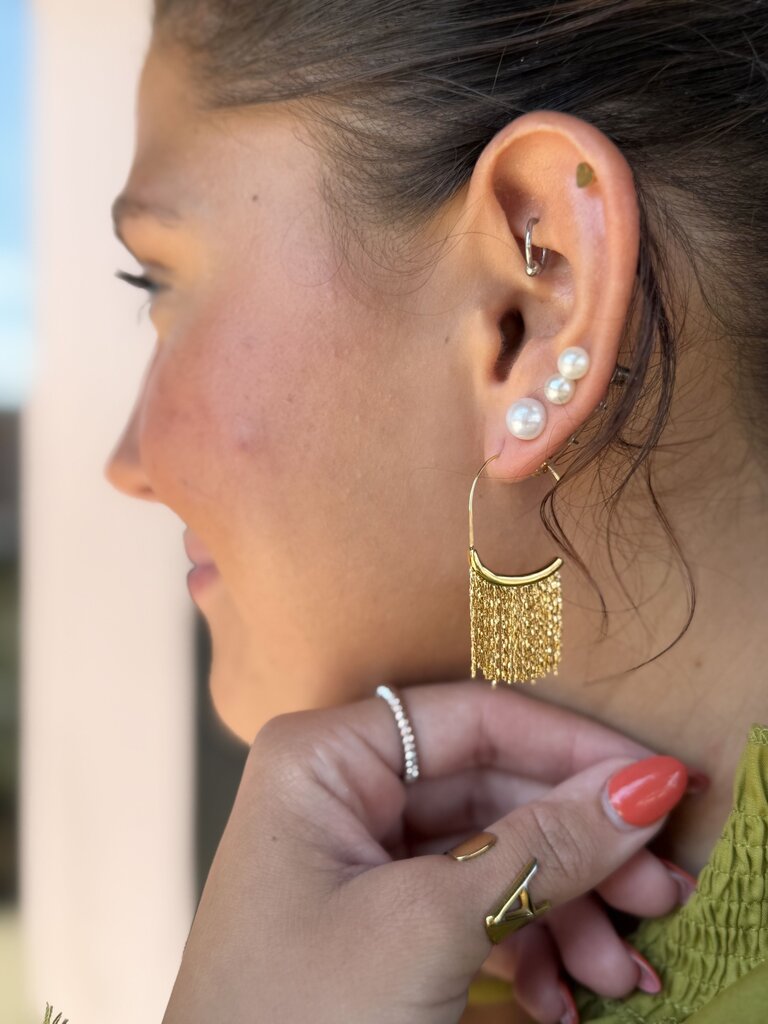 the felix fringe earrings