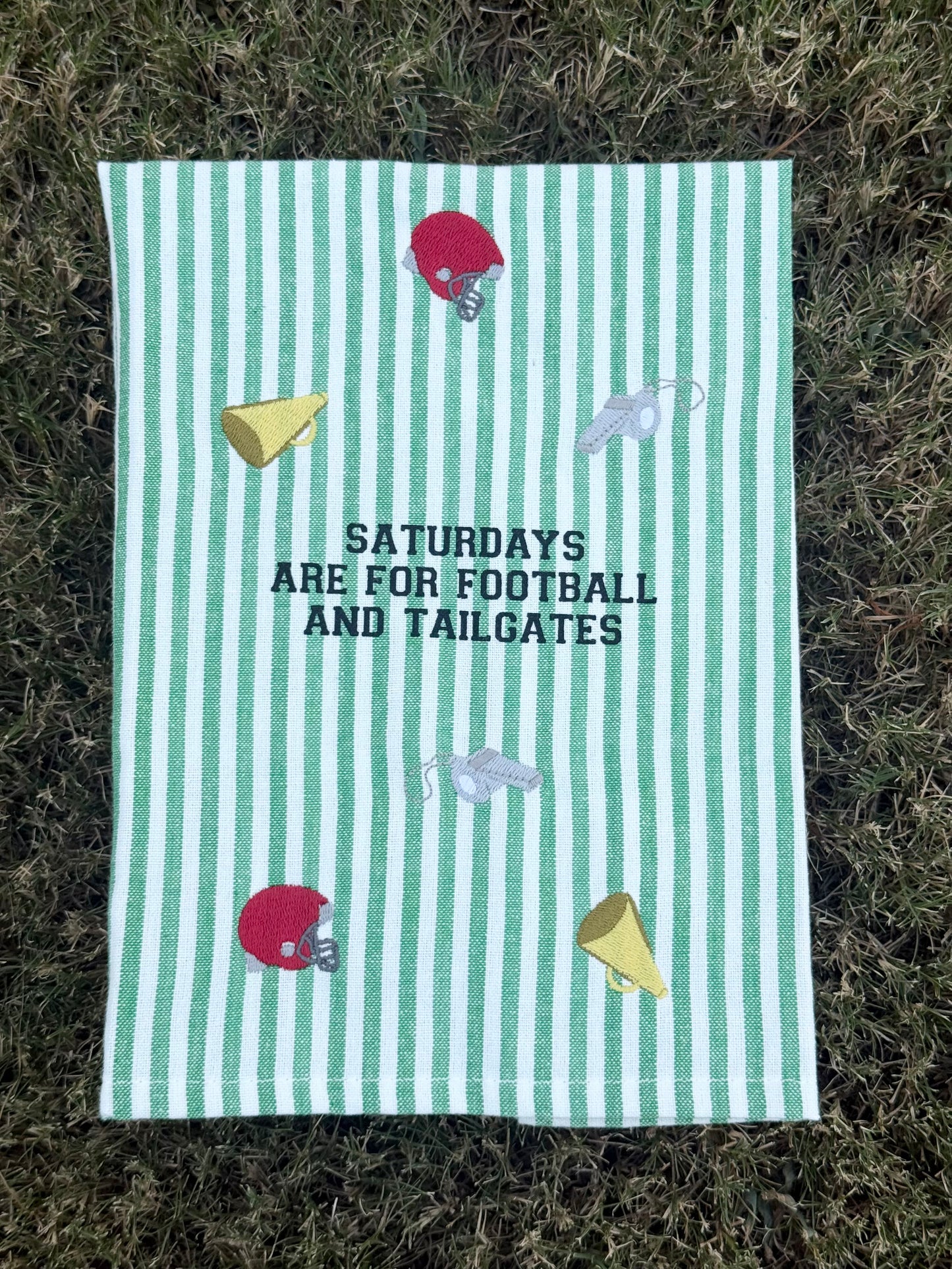saturdays football icon towel
