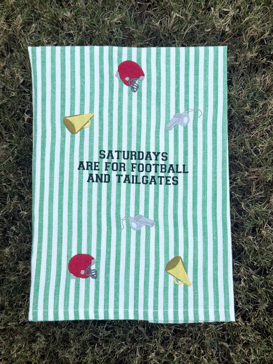 saturdays football icon towel