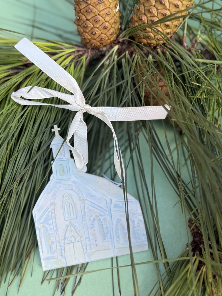 acrylic ornament - chapel