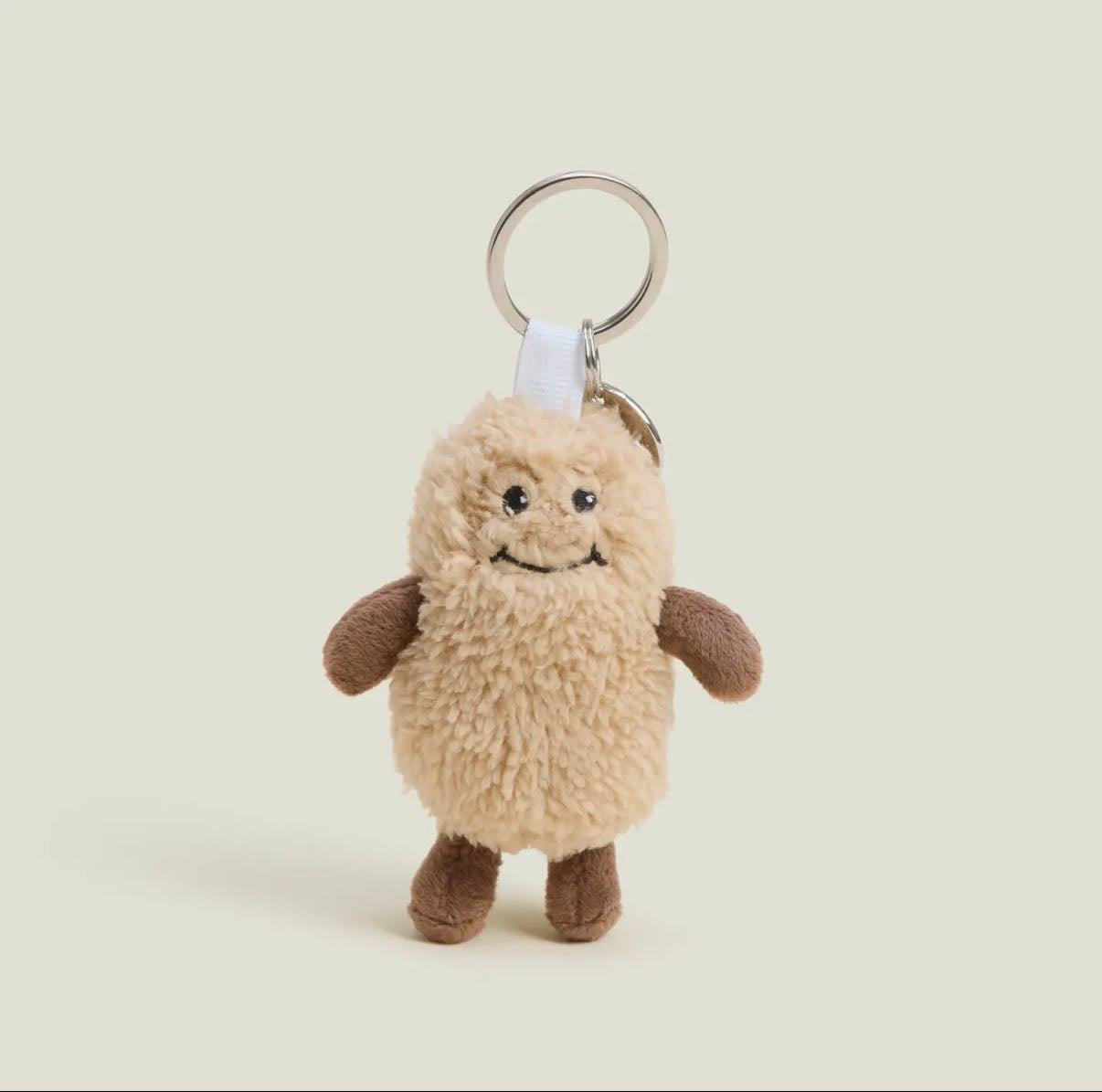peanut warmies key ring