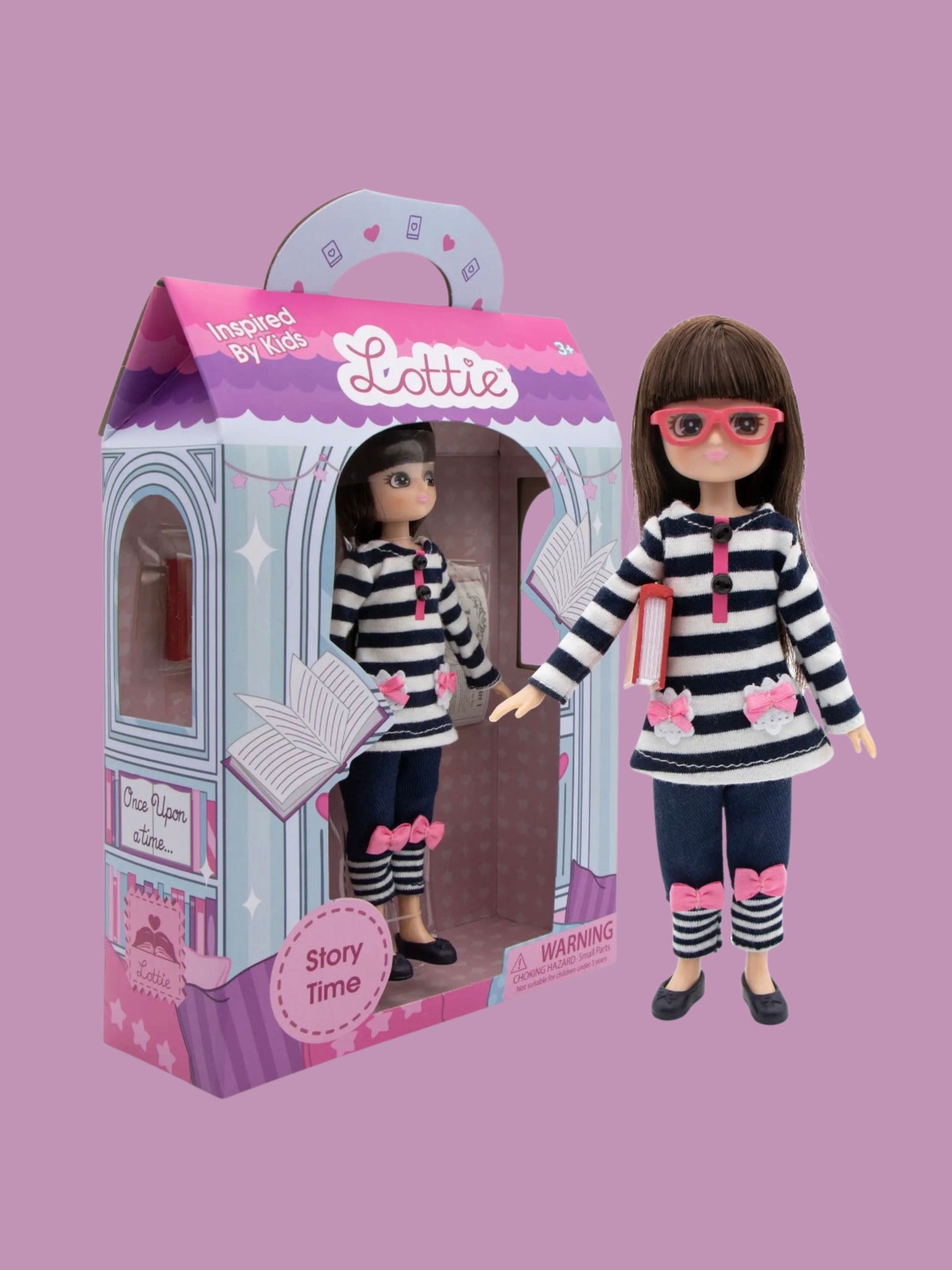 lottie doll - story time