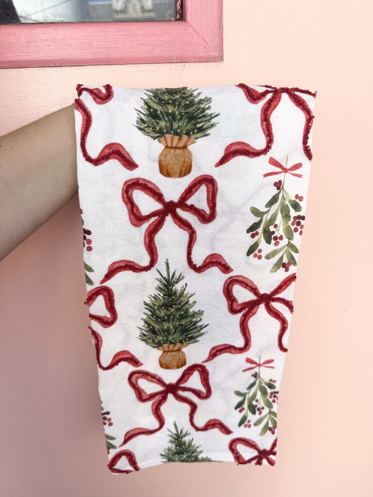 Balsam and Bow hand towel