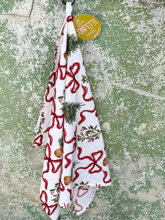 Balsam and Bow hand towel
