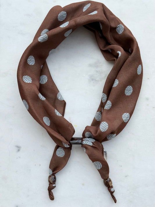 the brooks scarf necklace