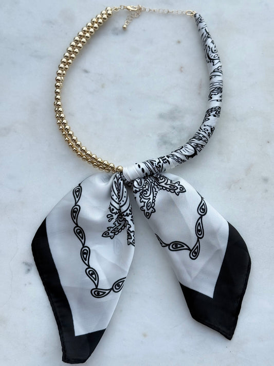 the margie scarf necklace