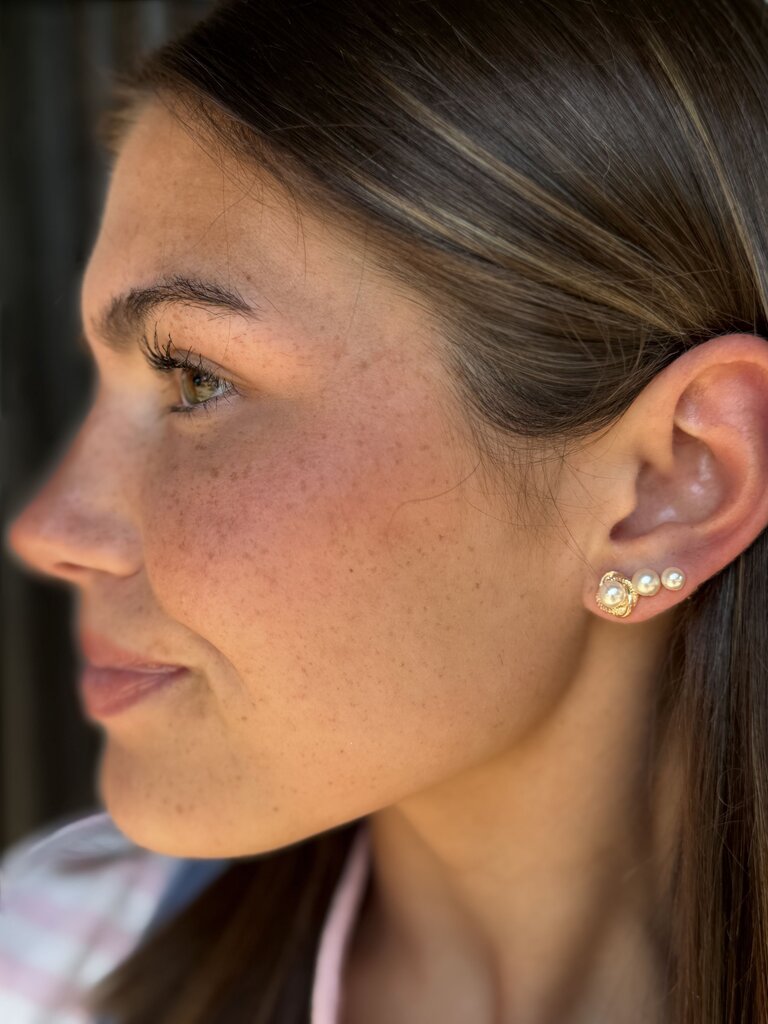 the channy pearl studs